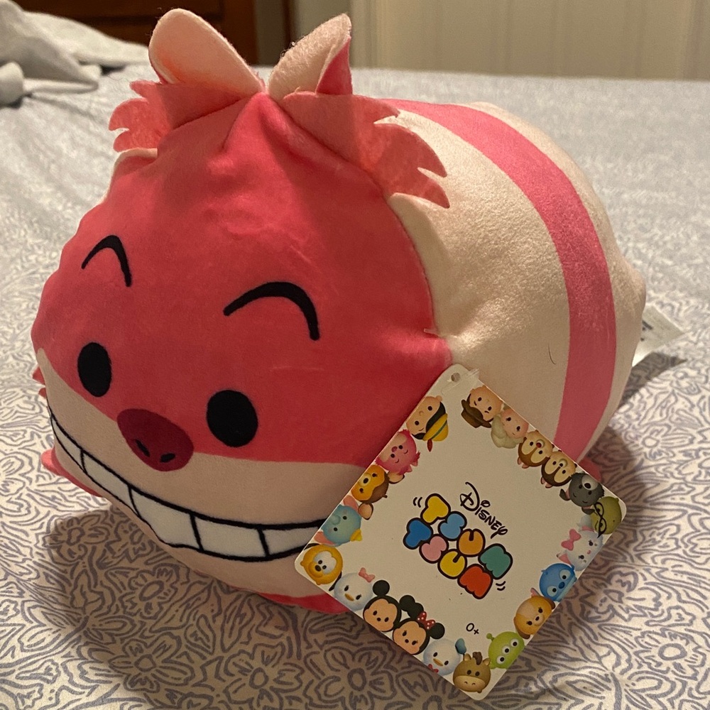 Disney Tsum Tsum Cheshire Cat Plush from Alice in Wonderland